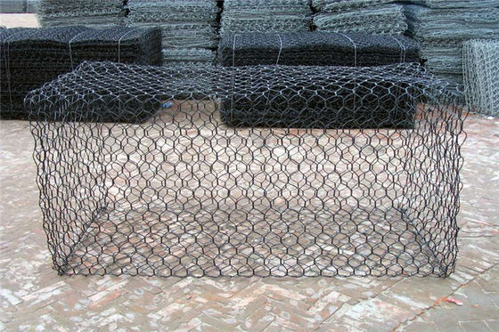 Hot Dipped Galvanized Gabion Basket Wall 2x1x1m Gabion Cages