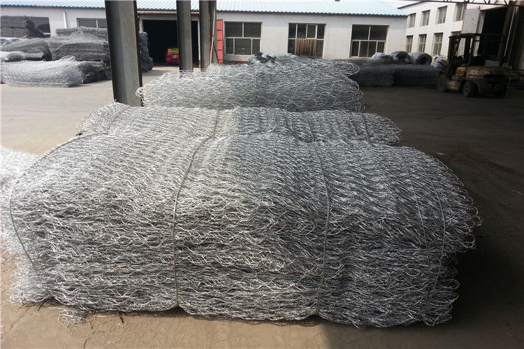 Hot Dipped Galvanized Gabion Basket Wall 2x1x1m Gabion Cages